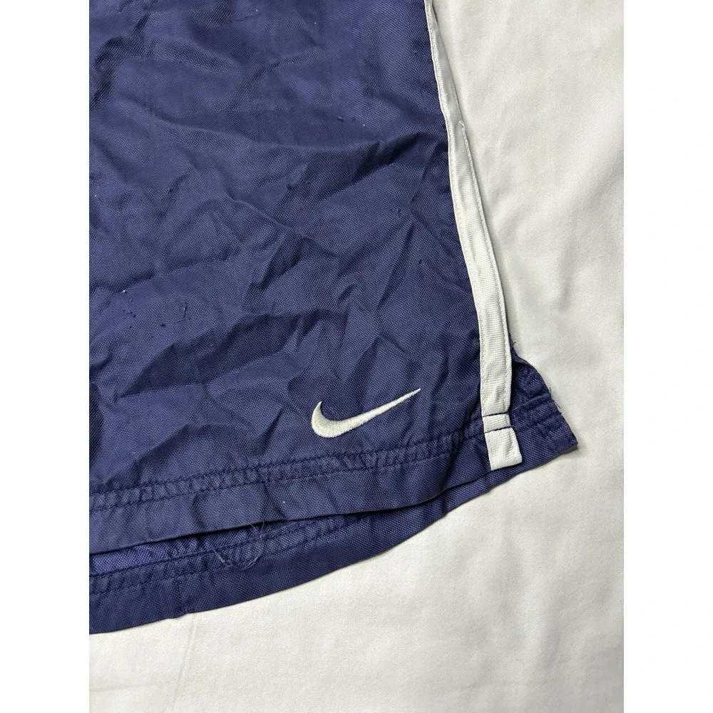 Nike Athletic Shorts Men's Size XL Blue with White Stripes Gym Training